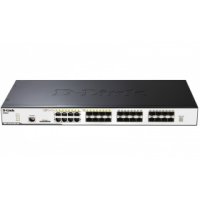  D-Link DGS-3120-24SC-DC 24-Port Managed L2+ Gigabit physical stacking 48V DC power supply