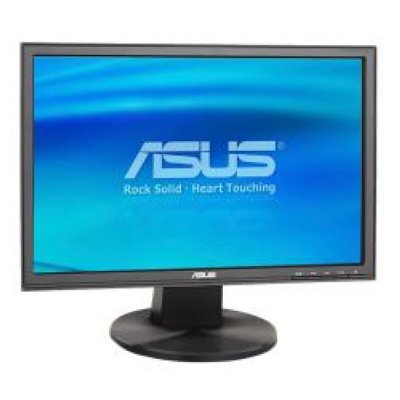  19" Asus VW199NR glossy-black LED1440 x900, 5 ms, 170/160, 250 cd/m