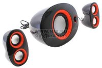  Jetbalance (JB-410) Black&Orange (2x7W +Subwoofer 14W) (634381)