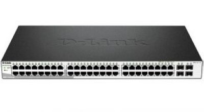 D-Link (DGS-1210-52P /C1A)   (24UTP 1000Mbps+ 24UTP 1000Mbps PoE+ 4SFP)