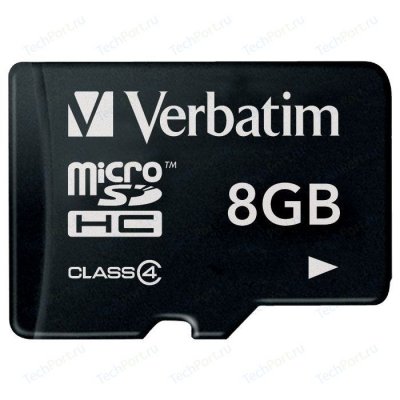    Verbatim microSDHC 8Gb class 4 (044004-61)