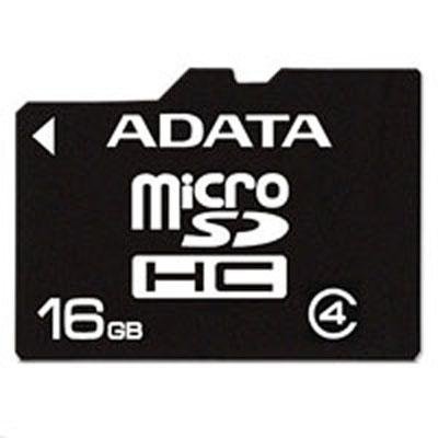   ADATA (microSDHC-16Gb Class4 + microSD--)SD Adapter) microSecureDigital High Capacity M