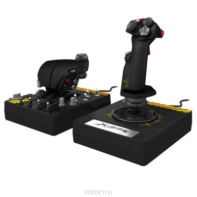 Saitek X55 Rhino Pro Flight Control System  +   "War Thunder"