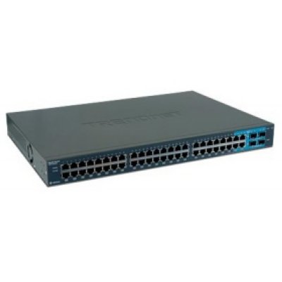  TRENDnet TEG-448WS Gigabit Web-Based Smart Switch (48port 10/100/1000 + 4port Mini-GBIC)