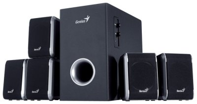   Genius SW-5.1 3000 Wood, 80  RMS (P.M.P.O. 3000W),  ,    MA