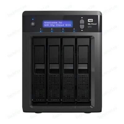    Western Digital 8Tb My Cloud EX4 (WDBWWD0080KBK-EEUE)