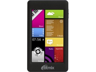 8Gb  Ritmix RF-9300 (A/V Player,FM Tuner/Transm.,8Gb,MicroSDHC,3"LCD,.,USB2.0,LiPol)