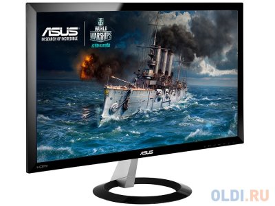  23" ASUS VX238H gl.Black, LED, 1920x1080, 1ms, 250 cd/m2, ASCR 80M:1, D-Sub, HDMI (HDCP), He