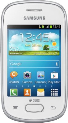   Samsung GT-S5282 Galaxy Star Cerami  White (1GHz,512Mb RAM,3.0"320x240, EDGE+BT+WiF