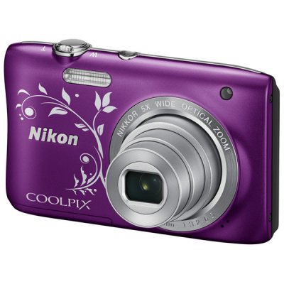  Nikon Coolpix S2900 Purple Lineart (20Mp, 5x zoom, SDXC, USB)