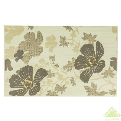  Elegant Cream Floral 1, 25x40 