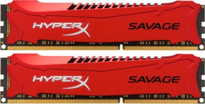 DIMM DDR3 (2133) 8Gb Kingston HyperX Savage HX321C11SRK2/8, CL11,  ,  2 . 