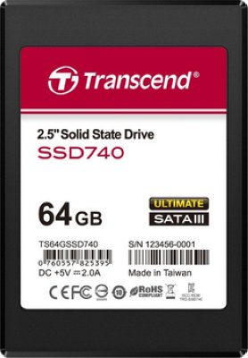   64Gb Transcend SSD740 TS64GSSD740 SATA3 2.5"