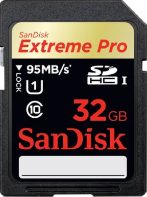   SecureDigital SecureDigital 32Gb SanDisk Extreme Pro SDHC UHS-I U1 CL10 (SDSDXPA-032G-X