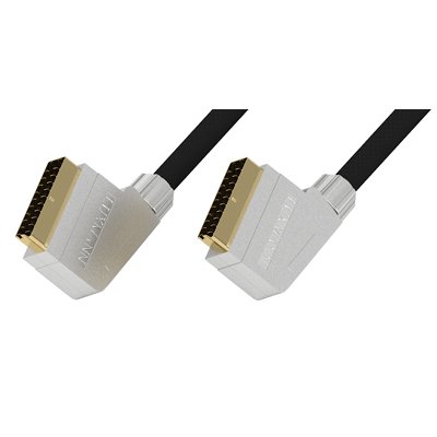  SCART(m) - SCART(m) 3.0  Luxmann ( 411-064-1 ) Gold