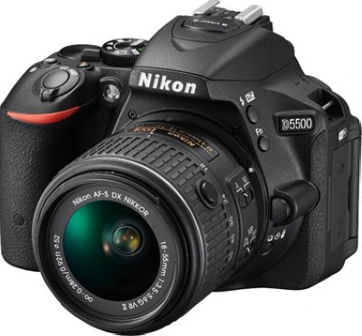   Nikon D5500 Kit DX 18-55 VR AF-P 24.1Mp  VBA440K006