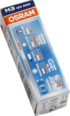  H3 55W Cool Blue Intense 1 . OSRAM