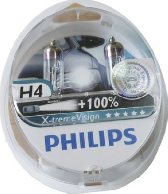  H4 60 / 55W X-treme Vision 2 . Philips