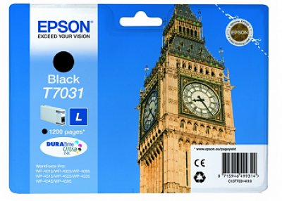 T703140   Epson C13T70314010  WorkForce Pro WP-4015dn/4095dn/4515dn/4525dnf Black