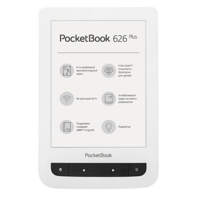   PocketBook 626 Plus White (PB626(2)-D-RU)