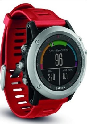   Garmin ;  Fenix 3 Silver HRM - 010-01338-16