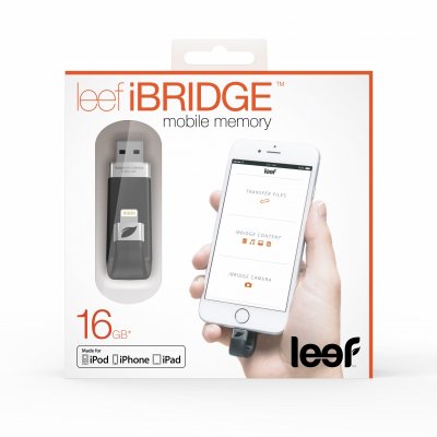  - LEEF iBridge 16Gb  Apple iPad/iPhone/iPod   Lightning LIB000KK016R6