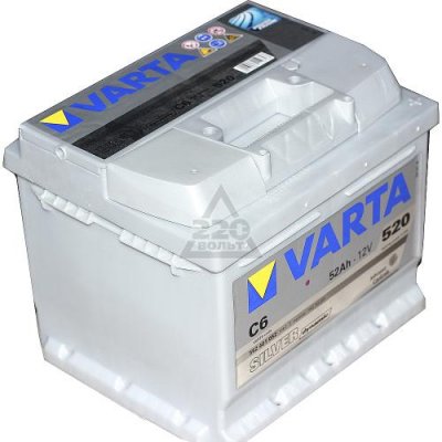  Varta 52 /,   552 401 052 SILVER dynamic (C6)