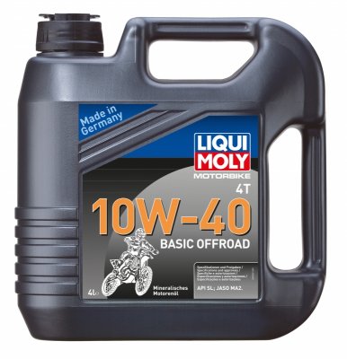     4-  4  10W-40 LIQUI MOLY Motorbike 4T Basic Offroad