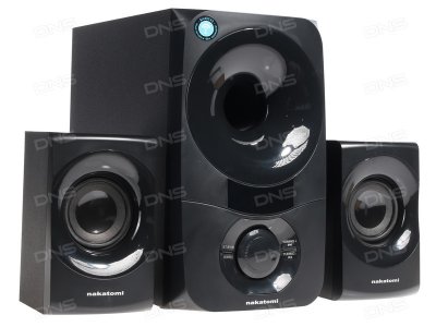  Nakatomi CS-35 (Black) (2x15W+Subwoofer 30W, , SD, USB, Bluetooth, , FM)