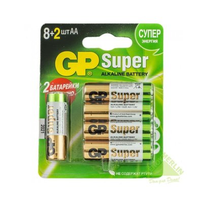  GP AA - Alkaline Ultra 15AU-BC4 / 15A-2CR4 (4 )