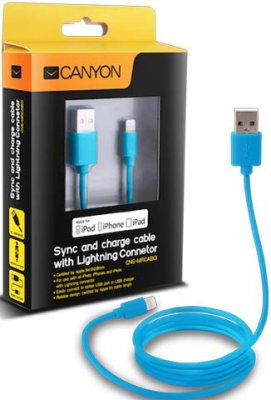  CANYON CNS-MFICAB01BL USB - lighting (MFI), 1 ,  ( Apple)