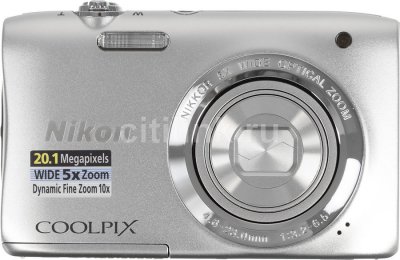  Nikon CoolPix S2900  20.1Mpix Zoom5x 2.7" 720p 25Mb SDXC CCD 1x2.3 IS el 10mi