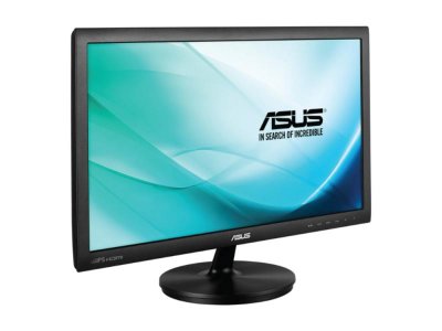  23" ASUS VS239HV  IPS LED 1920x1080 DC 80000000:1 250cd/m^2 5ms DVI HDMI D-Sub