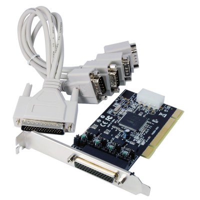  PCI ST-Lab CP-110 4  COM 1xLPT Retail