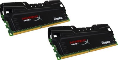   8Gb (2x4Gb) PC3-12800 1600MHz DDR3 DIMM Kingston HyperX XMP Beast Series KHX16C9T