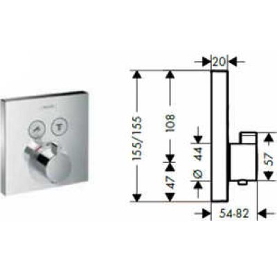    Hansgrohe Showerselect     (15763000)