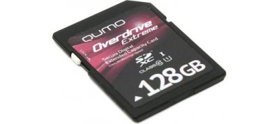   Qumo (QM128GSDXC10U1EX300) SDXC Memory Card 128Gb UHS-I U1