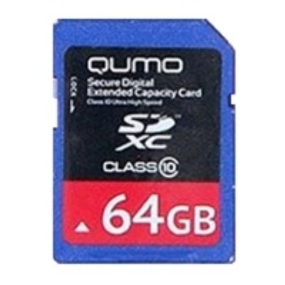   Qumo microSDXC class 6 64GB + SD adapter (QM64GMICSDXC6)