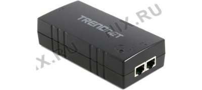  TRENDnet (TPE-105I) PoE Injector (1UTP 10/100 Mbps Data-In, 1UTP 10/100 Mbps PoE-Out)