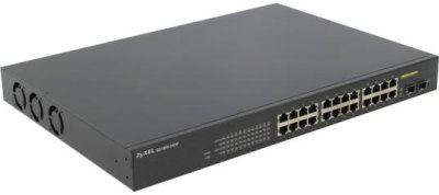 ZyXEL (GS1900-24HP)   (24UTP 10/100/1000Mbps PoE + 2SFP)