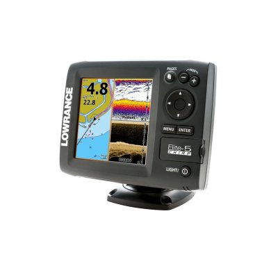  Lowrance Elite-5 CHIRP (v.2) 50/200+455/800  + 