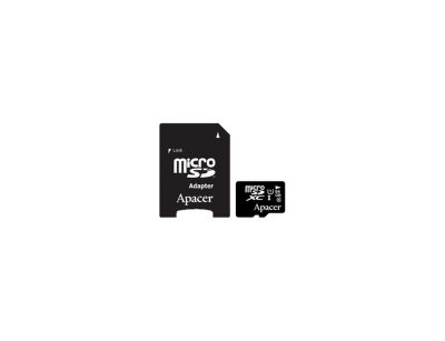   Apacer microSDXC Card Class 10 UHS-I U1 64GB + SD adapter