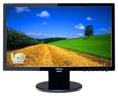  20" Asus VE208T, LED, 1600x900, 5ms, 250cd/m2, DC 10000000:1, 1Wx2, D-Sub, DVI-D TFT