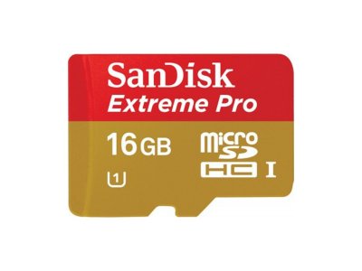   Sandisk micro SDHC 16Gb Class10 Extreme Pro UHS-I 95Mb/s  