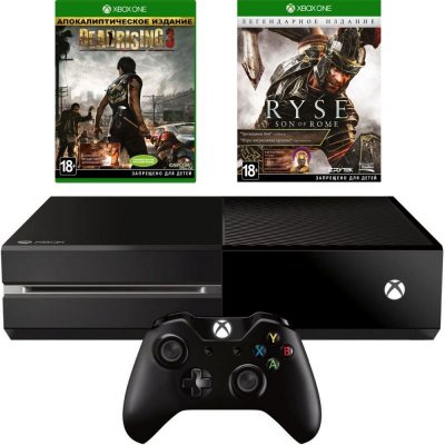   Microsoft XBOX One 500Gb (5C5-00015) + Ryse: Legendary Edition + Dead Rising 3: AE