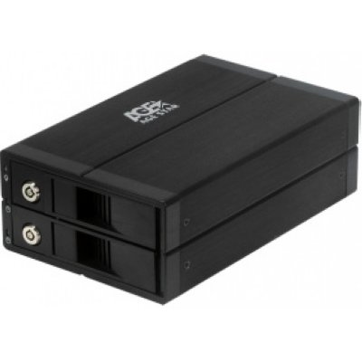    HDD AgeStar 3U2B3A Black (2x3.5, USB 3.0)