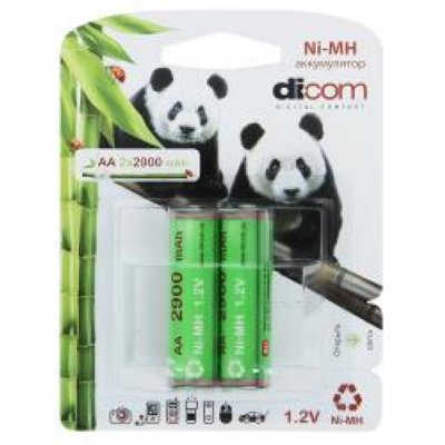  DICOM Panda AA 2700 mAh, (2  )