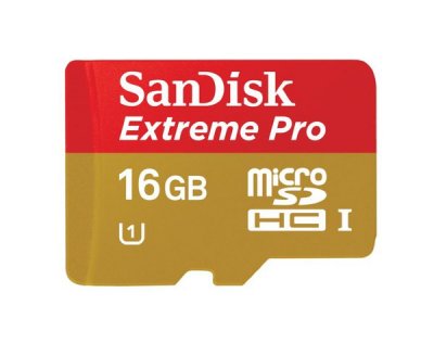   SANDISK Micro SDHC 16GB Mobile Extreme 45MB s Class 10