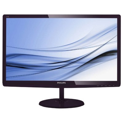  27" PHILIPS 277E6EDAD/00(01) Black-Cherry (IPS-ADS, SoftBlue, Wide, 1920x1080, 5(14) ms, 178