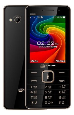   Micromax X2820 Black-Champagne